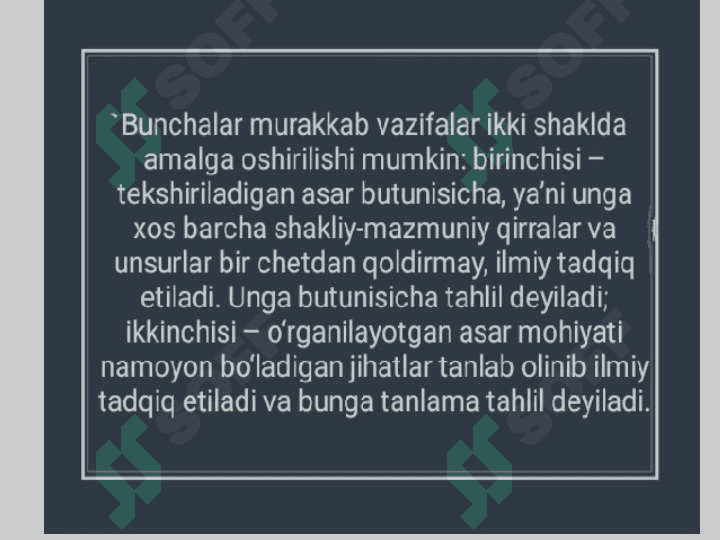 Badiiy tahlil turlari 4