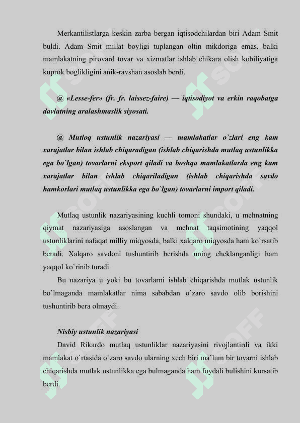 Globallashuv jarayonining rivojlanish yo`nalishlari:  Bozorlarning globallashuvi va tovarlarning globallashuvi 4