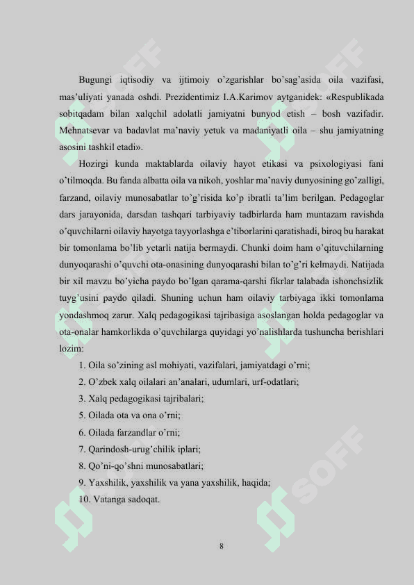 Tarbiya jarayonida oila, mahalla hamda ta‘lim muassasalarining o‘zaro hamkorligi 7