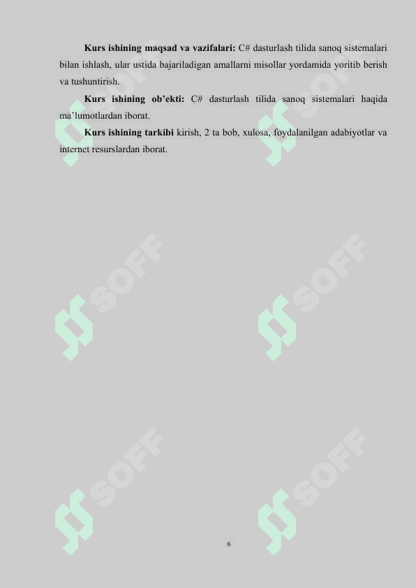 C# dasturlash tilida Sanoq sistemalari dasturini yaratish 6