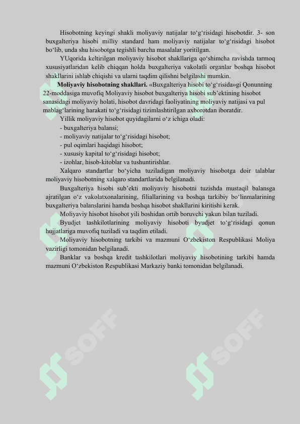 Moliyaviy va soliq hisoboti shakllarini tuzish tartibi 7
