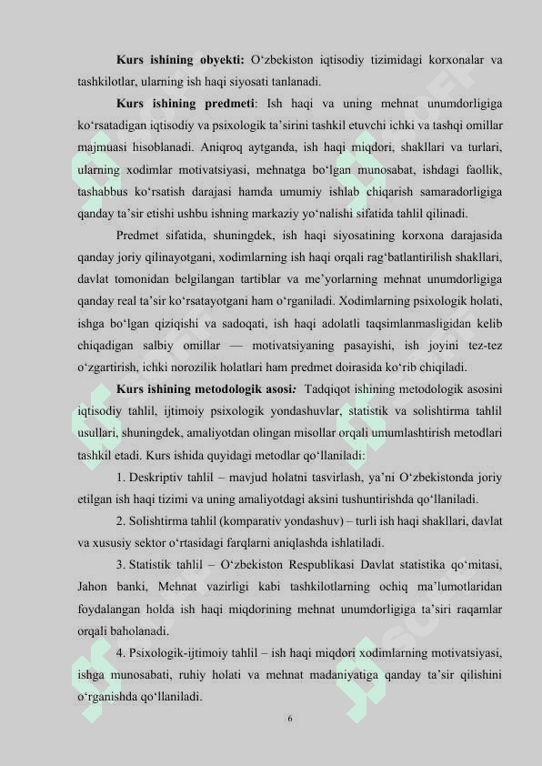 Ish haqi va uning mehnat unumdorligiga ta‘siri 6
