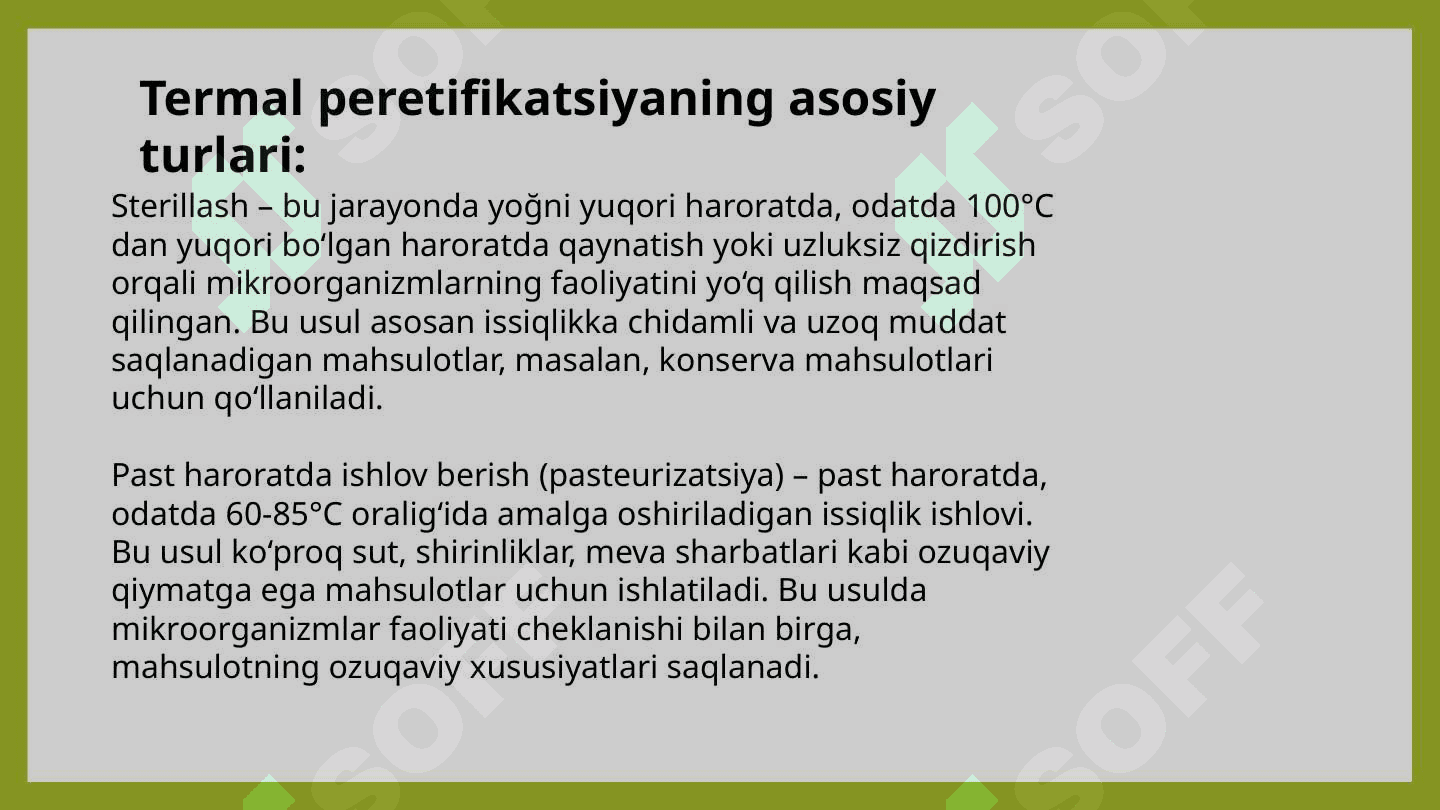 Yoğlarning peretfikatsiyasi va xususiyatlari 6