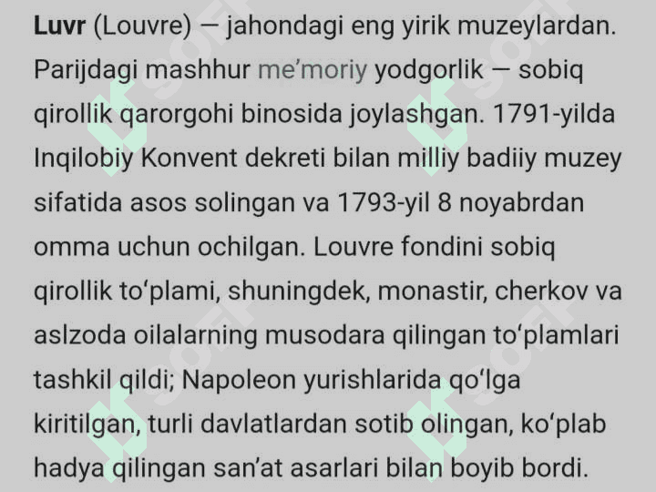 Jahon muzeylari 3
