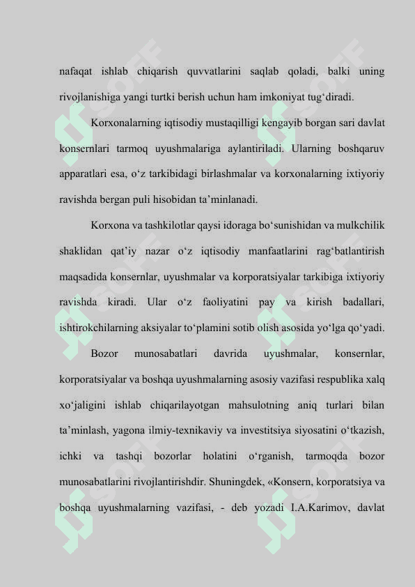 Qayta ishlash korxonalarida mahsulot ishlab chiqarish va sotish 8