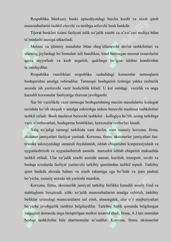 IQTISODIYOTNI BOSHQARISHNING TASHKILIY TUZILISHI 4
