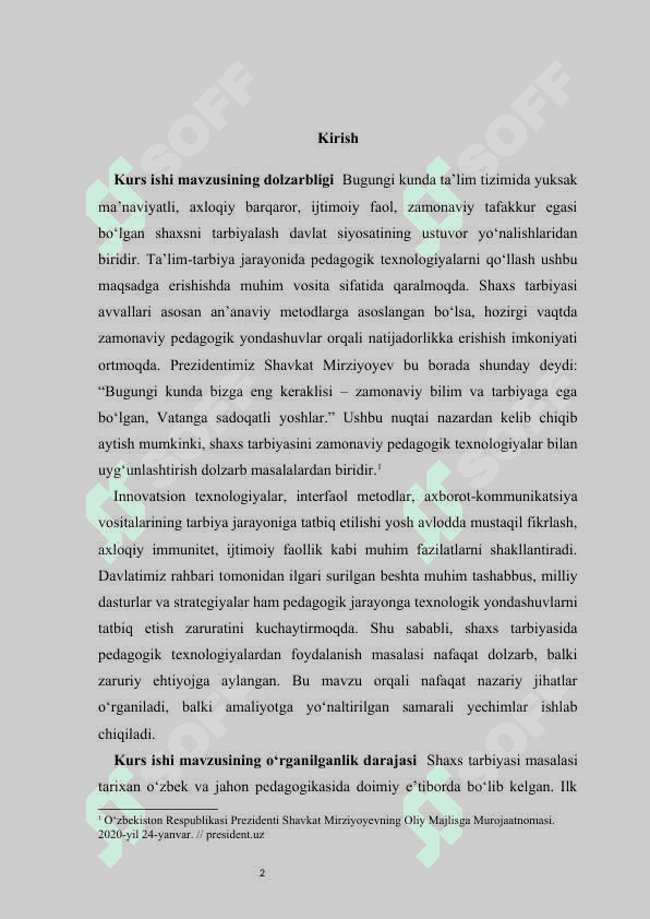 Shaxs tarbiyasida pedagogik texnologiyalardan foydalanish 2