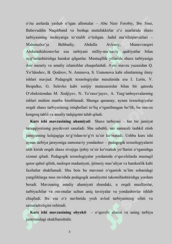 Shaxs tarbiyasida pedagogik texnologiyalardan foydalanish 3