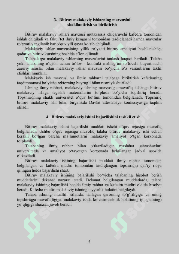 BITIRUV MALAKAVIY ISH USLUBIY KO‘RSATMA 4