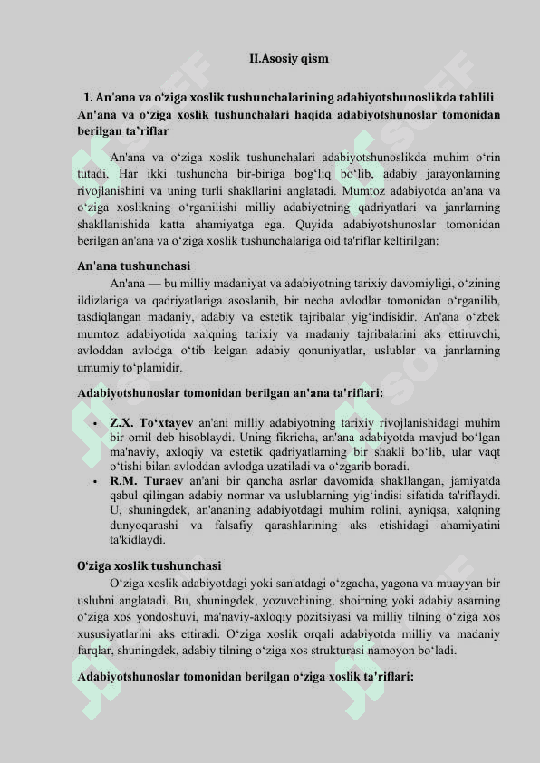 An'ana va oziga xoslik mumtoz adabiyotdagi eng muhim hodisa 5