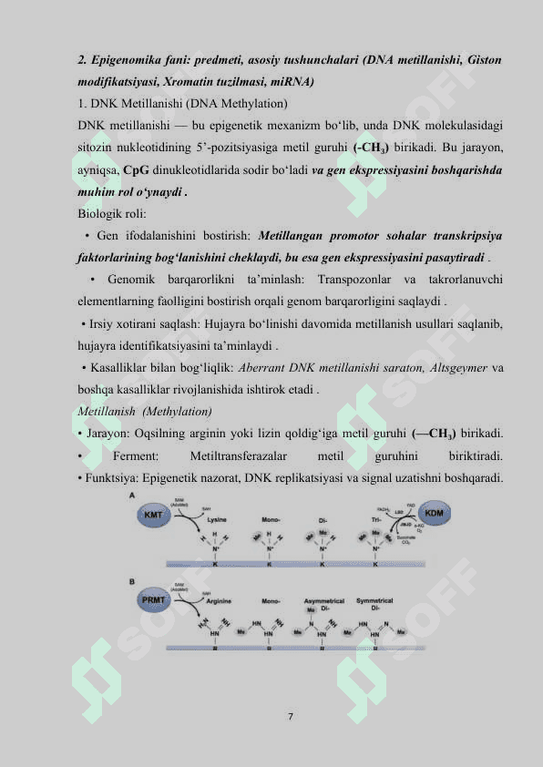 Epigenomika kurs ishi 7