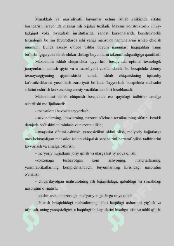 Sifat menejmenti tizimining ishchi holatini baholash, uning natijaviyligi va smaradorligini aniqlashdan qo’llaniladigan vosita va usullar 4