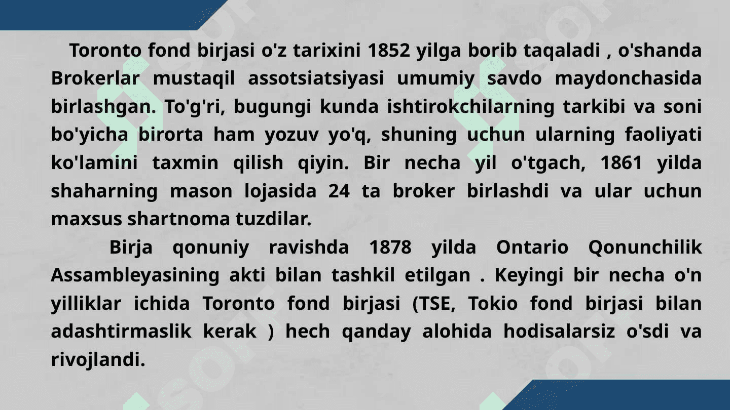 Tsx  fond  birjasi. 4