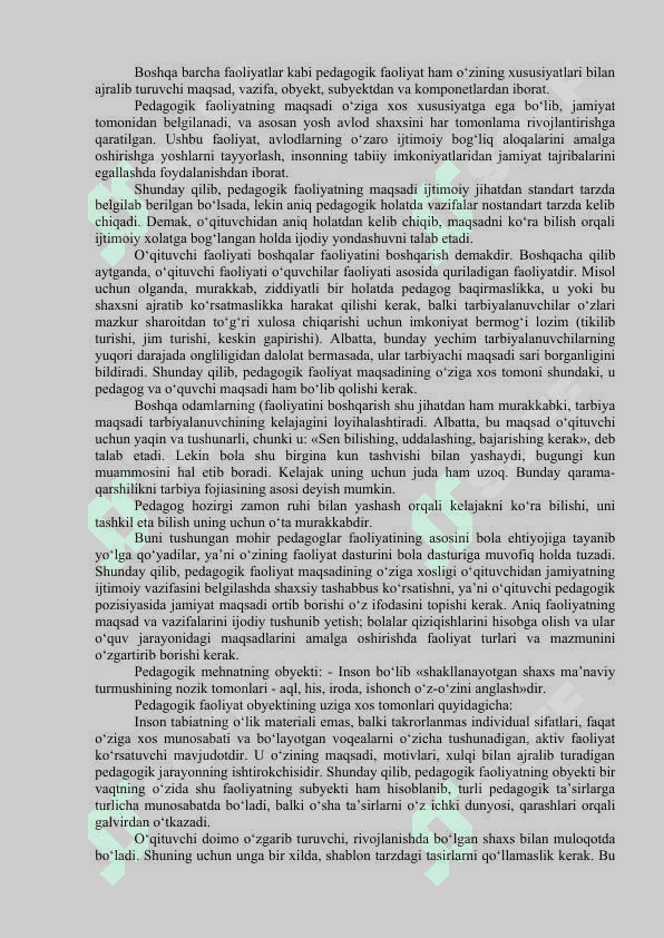 PEDAGOGIK  MADANIYATI 3