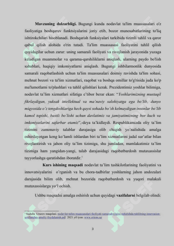 Mehnat bozorida oʻzbekistonning nodavlat taʼlim muassasalarining faoliyatini ragʻbatlantirish 3
