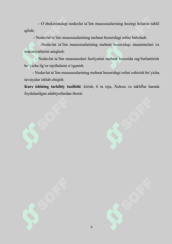 Mehnat bozorida oʻzbekistonning nodavlat taʼlim muassasalarining faoliyatini ragʻbatlantirish 4