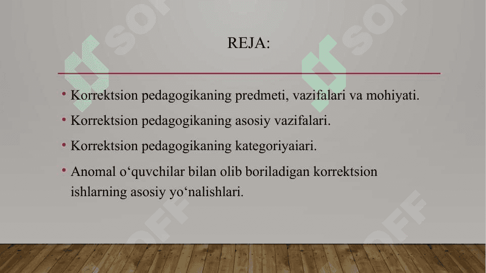 KORREKTSION PEDAGOGIKA asoslari 2