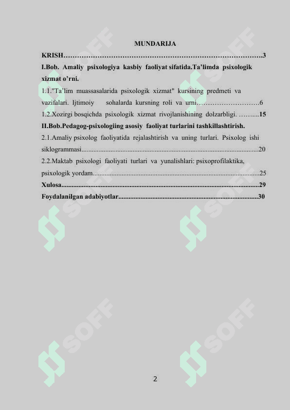 Amaliy  psixolog  faoliyatida  rejalashtirish  va  uning turlari 2