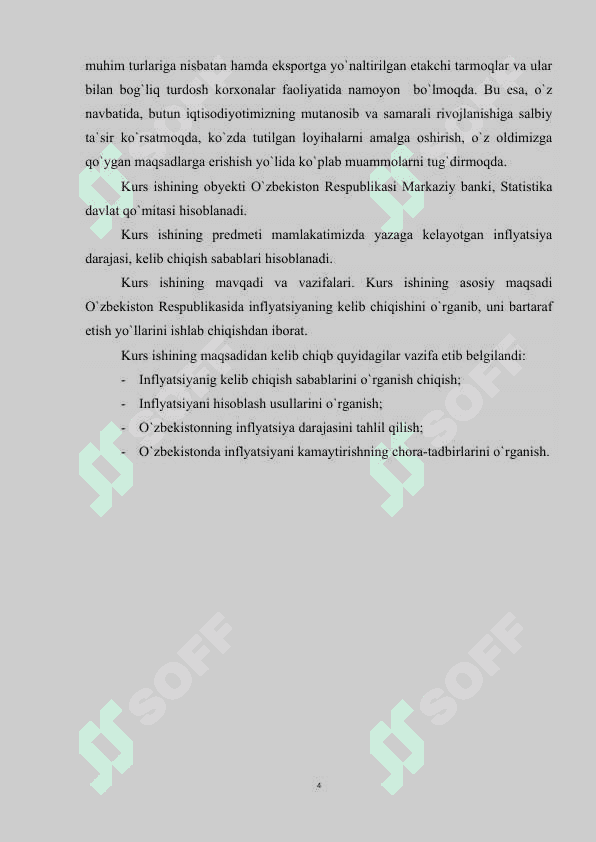 Inflyatsiya va uning kelib chiqish sabablari 4