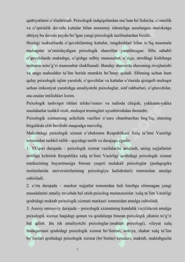 MAKTAB AMALIYOTCHI PSIXOLOGI FAOLIYATNING 6
