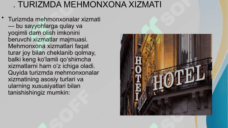 MEHMONXONA XIZMATI ppt pptx 3