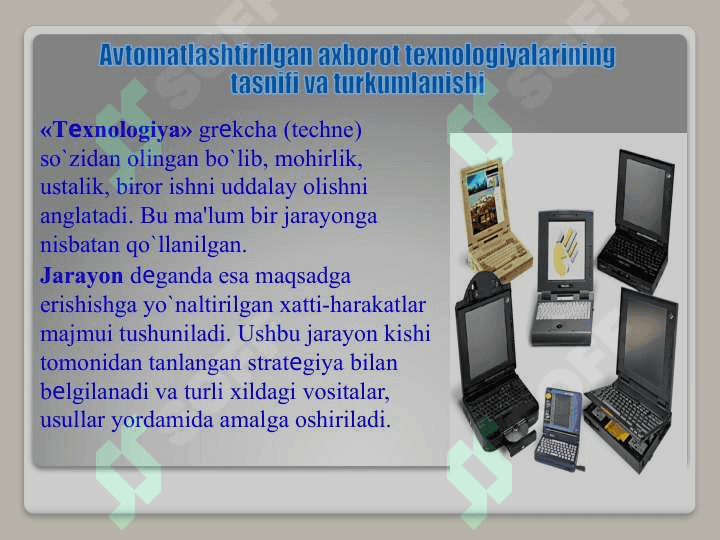 Avtomatlashtirilgan axborot texnologiyalari 2