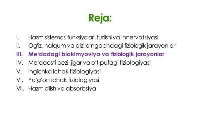 Oshqozon biokimyosi pdf