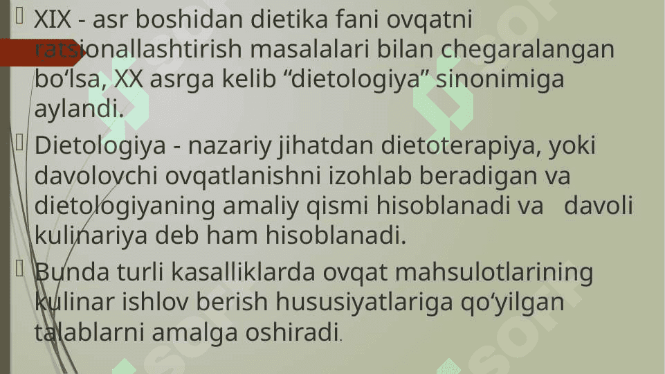 Ratsional ovqatlaninshning ilmiy asoslari. Organizmda oqsil uglevod va yog'larning ahamiyati 3