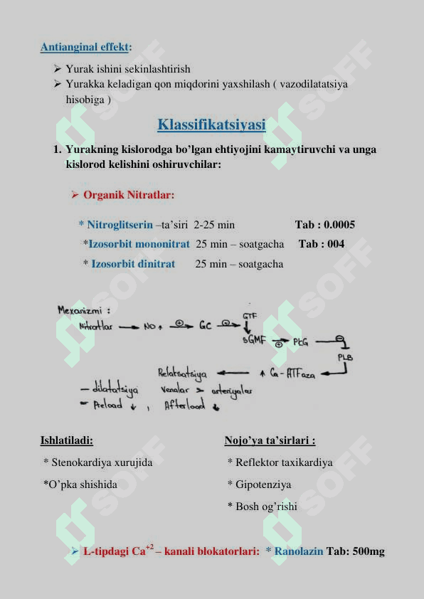 KLINIK FARMAKOLOGIYA O'QUV QO'LLANMA . Dorilar qo'llanilishi. Klinik farmakologiya sikl 7
