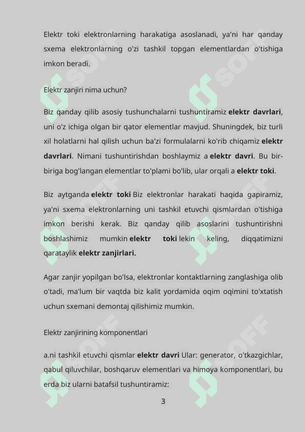 Elektr zanjiri tahlili va sintezi 3