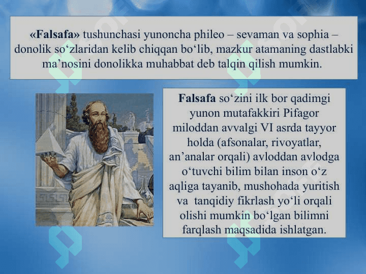 Falsafa va uning jamiyat hayotidagi roli 5