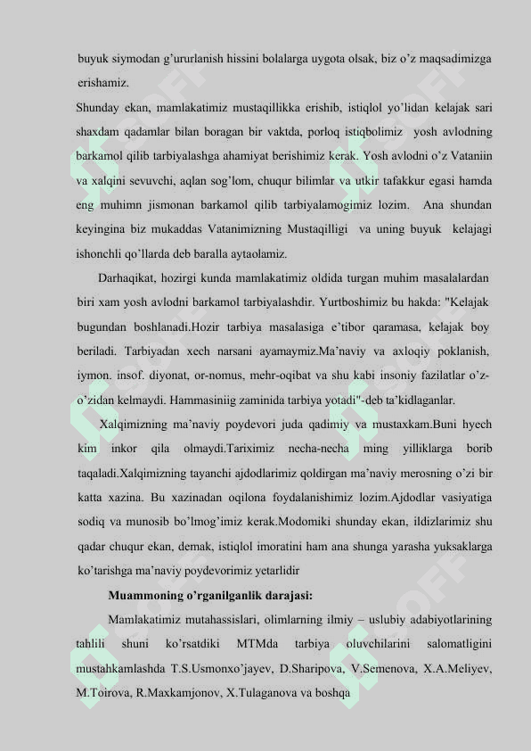 Sharq mutafakkirlarning maktabgacha yoshdagi bolalarni jismoniy tarbiyalashga oid qarashlari 5