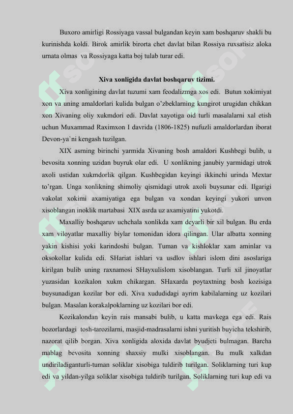 XONLIKLAR DAVRI TARIXIY GEOGRAFIYASI 8
