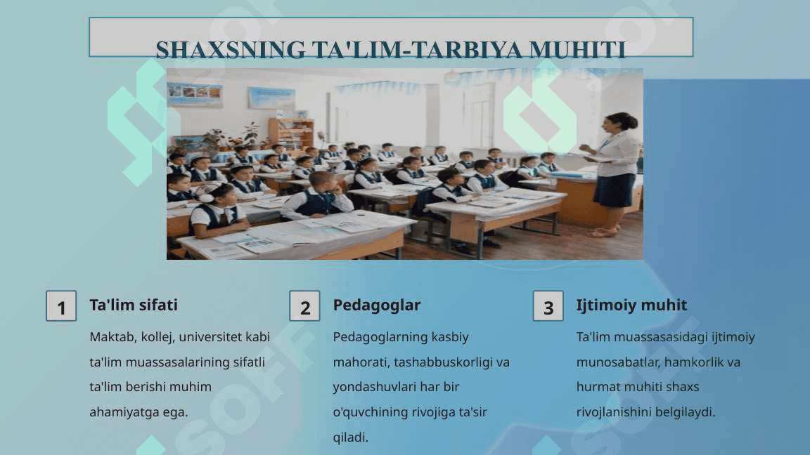 SHAXS TARAQQIYOTIDAGI IJTIMOIY VA GENOTIPIK OMILLAR 4