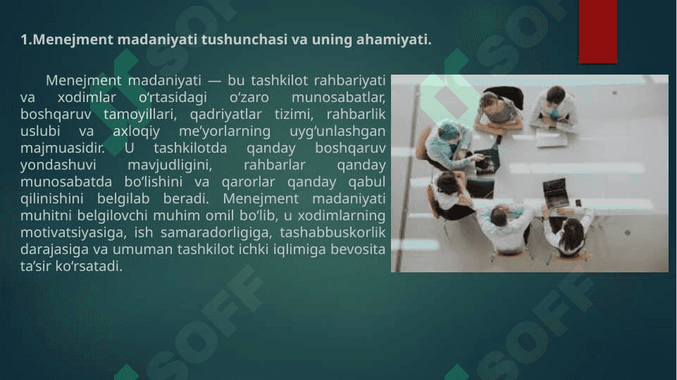 Menejment madaniyati va uslublari 3