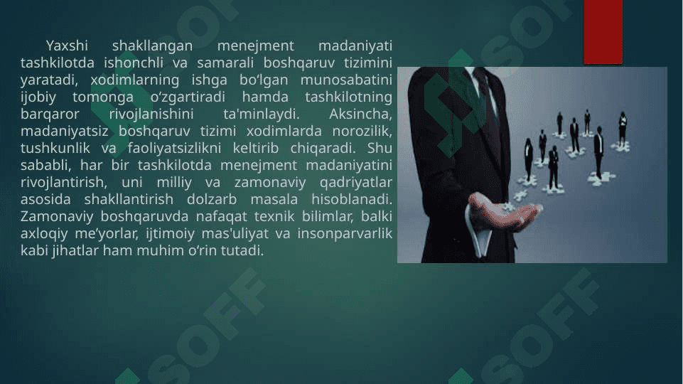 Menejment madaniyati va uslublari 4