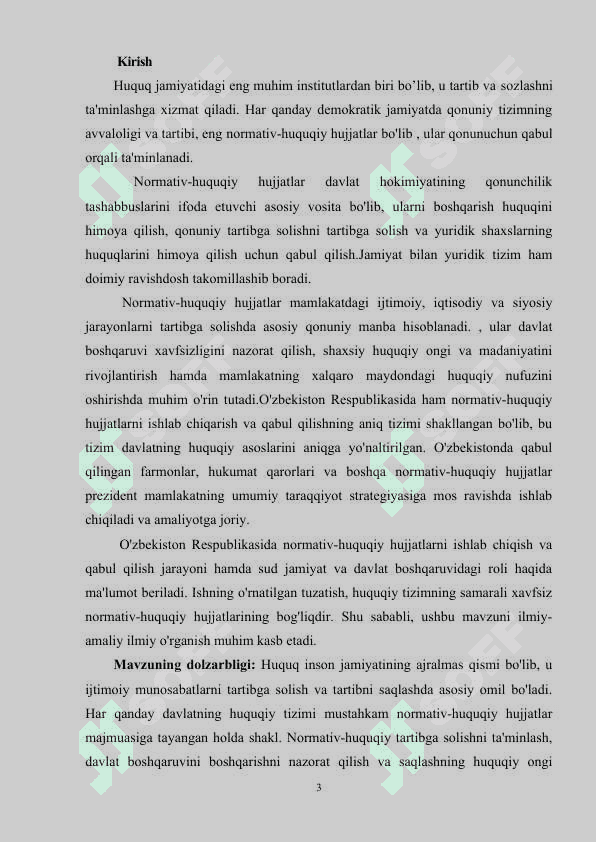 Normativ hujjatlar 3