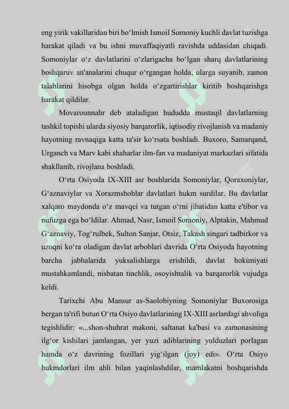 Musulmon Uyg’onish davrida O’rta Osiyoda ilm-fan 4