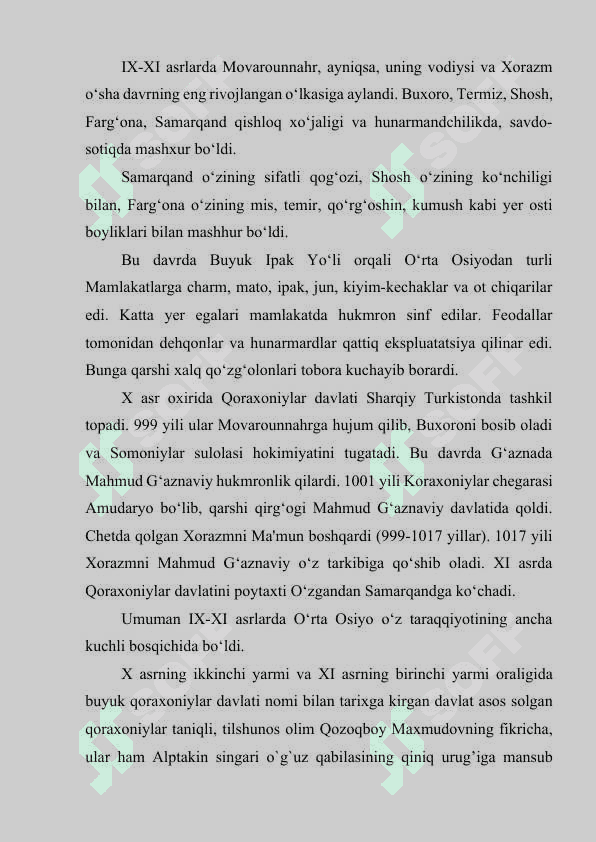 Musulmon Uyg’onish davrida O’rta Osiyoda ilm-fan 7