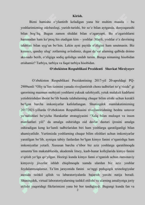 Termodinamikaning uchinchi qonuni 2