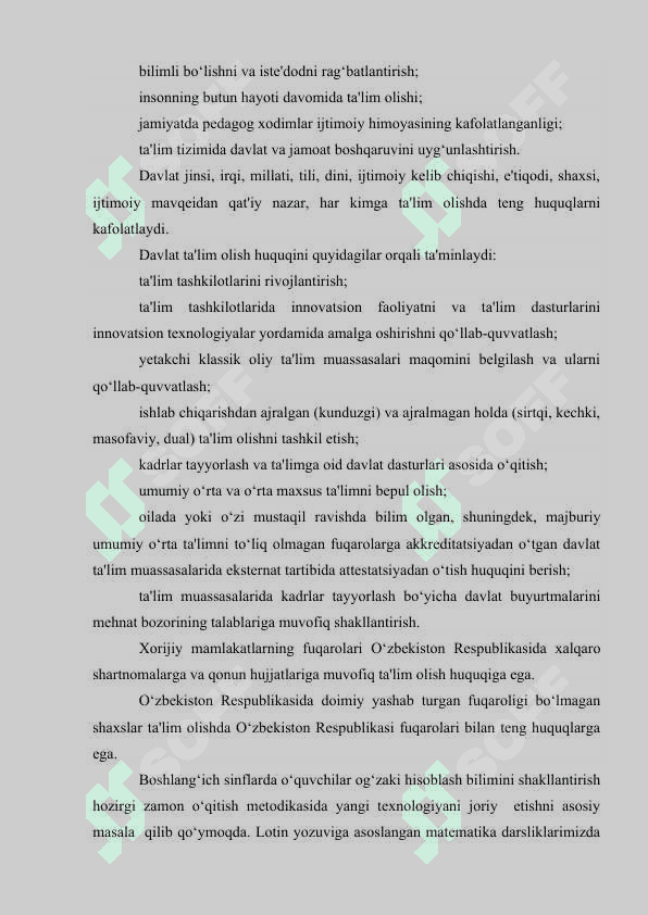 O'nlik va yuzlik mavzusida masalalar bajarishning metodik texnologiyasi 4