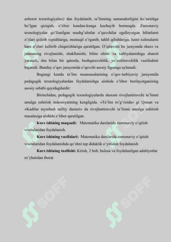 O'nlik va yuzlik mavzusida masalalar bajarishning metodik texnologiyasi 6