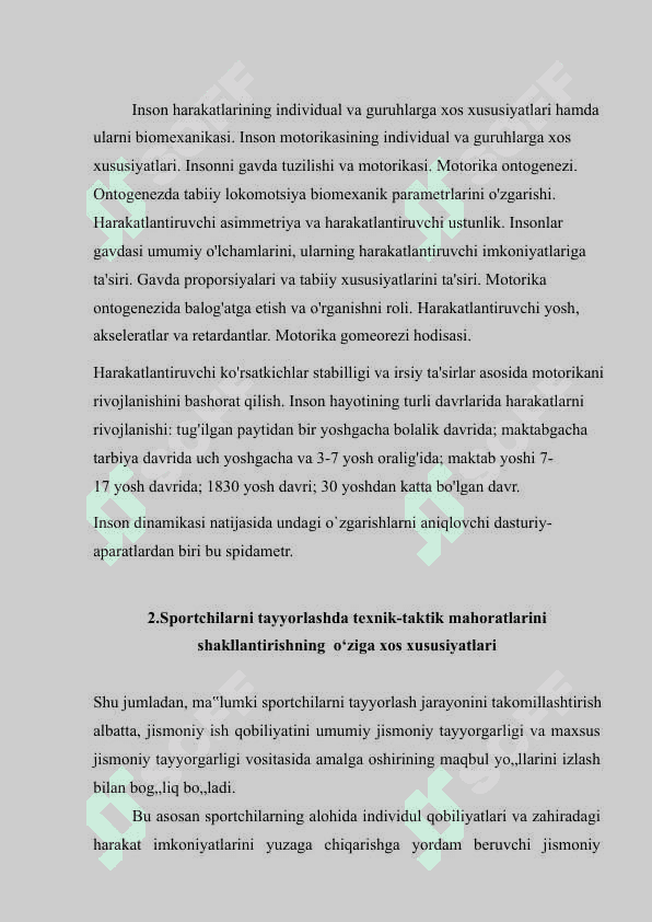 Sportda-texnik mahorat biomexanikasi 2