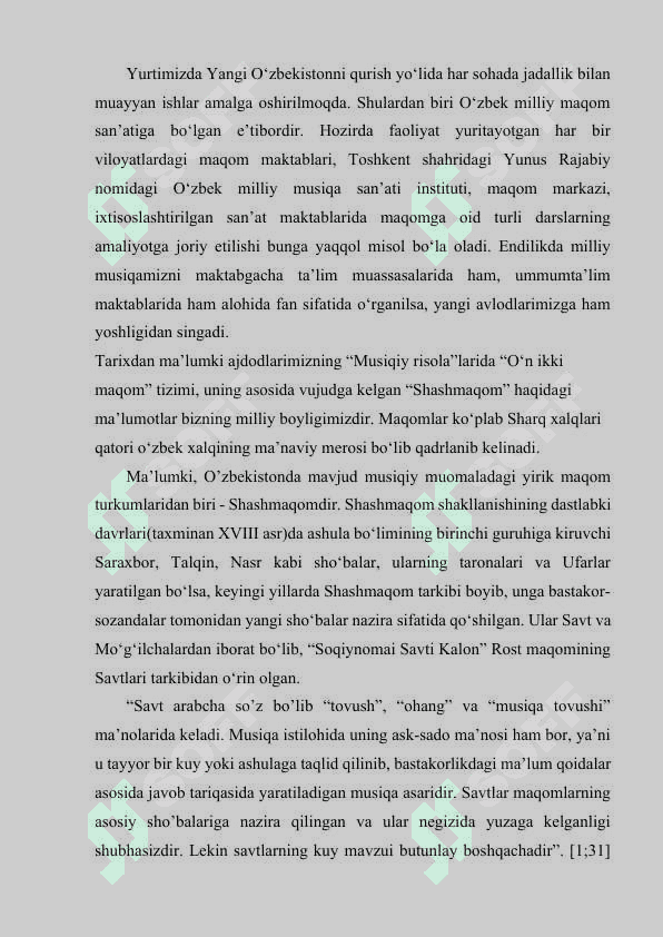 QASHQARCHAI SAVTI KALON 2