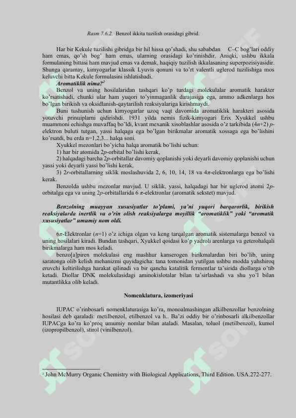 Aromatik birikmalar – benzol va uning gomologlari 3