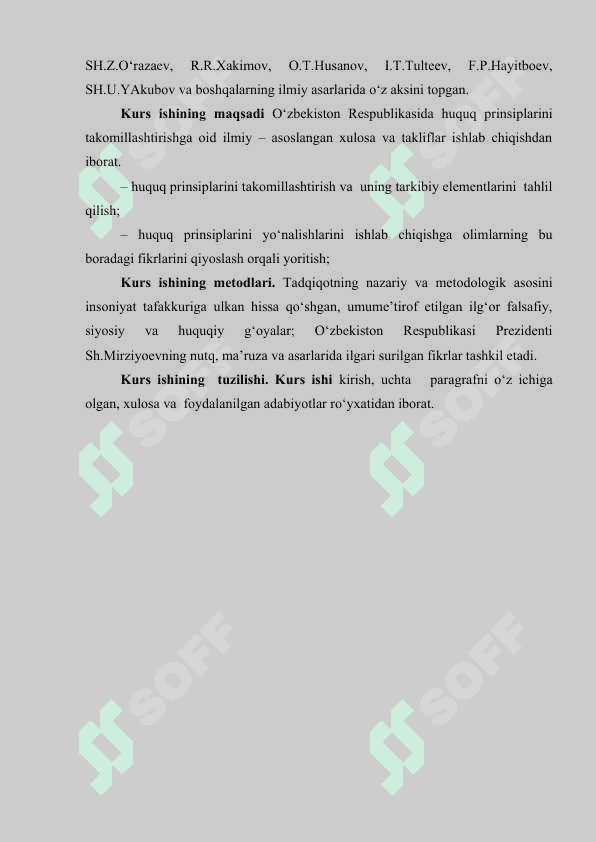 HUQUQ PRINSIPLARI 4