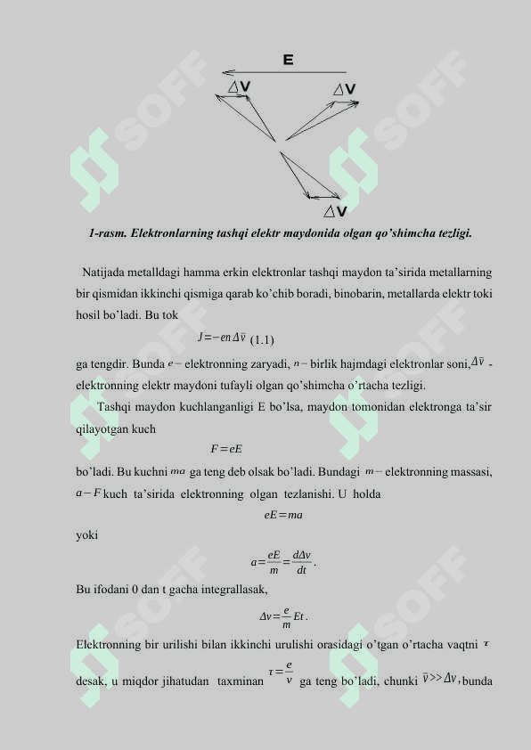 Metallar elektr  o‘tkazuvchanligi. O‘tkazgichlarda elektronlar emissiyasi.Kontakt hodisalar 2