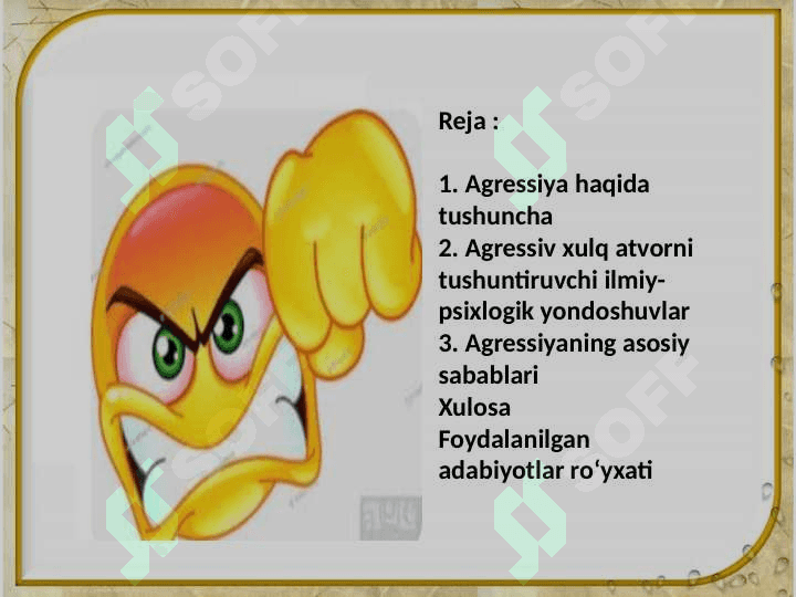 Shaxsdagi agressiv xulq motivatsiyasi 3