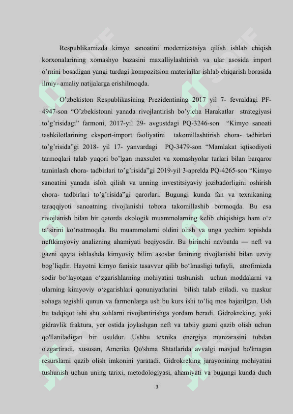 Gazlarni olish tozalash bosqinchlari 3