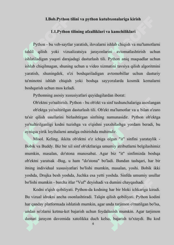 Python kutubxonasi va uning tuzilishi 6